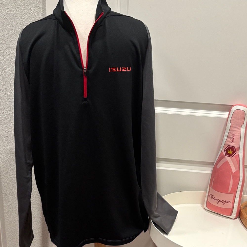 EUC Nike Golf Polo with Isuzu branding